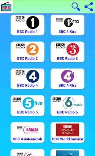 All BBC Radio - Radio UK -Internet UK Radio Online 1