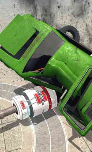 Auto Crash Simulator: Strahlantrieb Unfälle 1