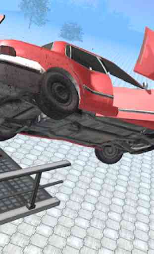 Auto Crash Simulator: Strahlantrieb Unfälle 3