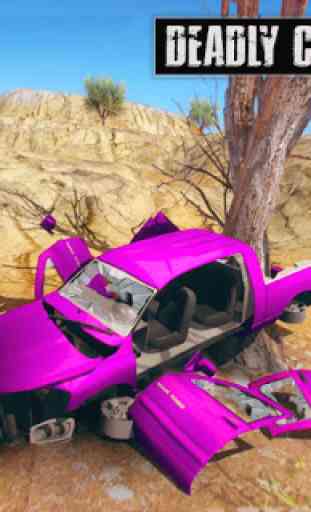 Auto-Crash-Spiel: Strahlsprünge und Unfälle 3