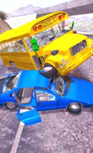 Auto-Crash-Spiel: Strahlsprünge und Unfälle 4