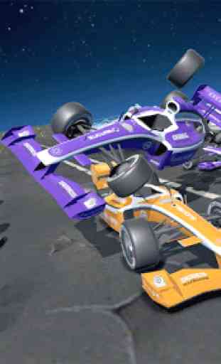 Auto-Stunt-Rennen Formel-Autos 4