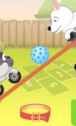Autos Rennspiel für Kinder - Beepzz Hunde  4