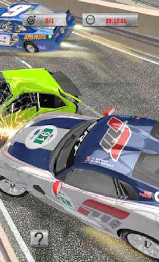 Autounfall Simulator & Beam Crash Stunt Racing 3