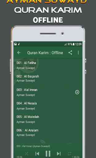 Ayman Suwayd Full Quran Offline - ayman suwaid 2