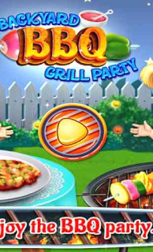 Backyard BBQ Grill Party - Grill Kochen Spiel 4