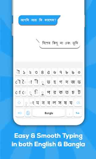 Bangla-Tastatur: Bengali-Sprachtastatur 1