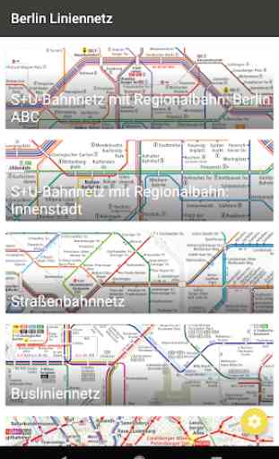 Berlin Liniennetz S und U Bahn (Offline) 1