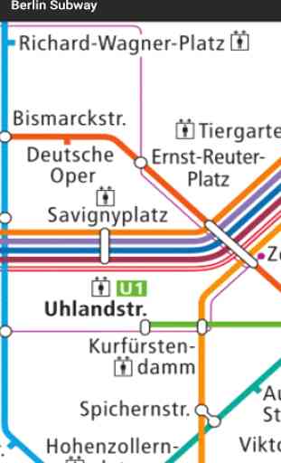Berlin Subway Map 3