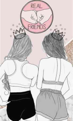 BFF Wallpapers For Girls HD 4