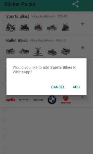 Bike Stickers for Whatsapp 4