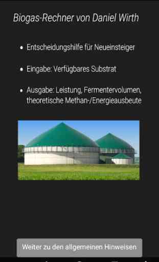 BiogasRechner 1