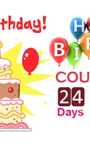 Birthday Countdown - Anniversary Countdown 1