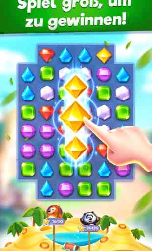 Bling Crush - Jewels & Gems Match 3 Puzzle Game 2