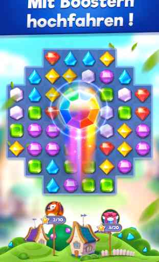 Bling Crush - Jewels & Gems Match 3 Puzzle Game 3