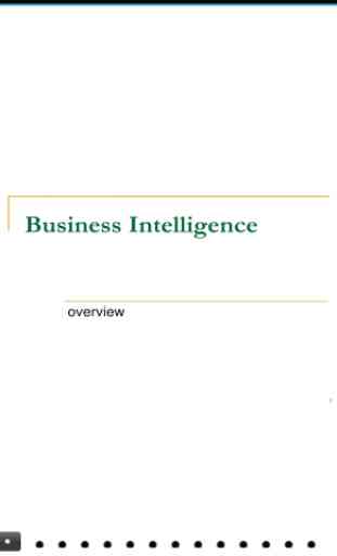 Business Intelligence 3