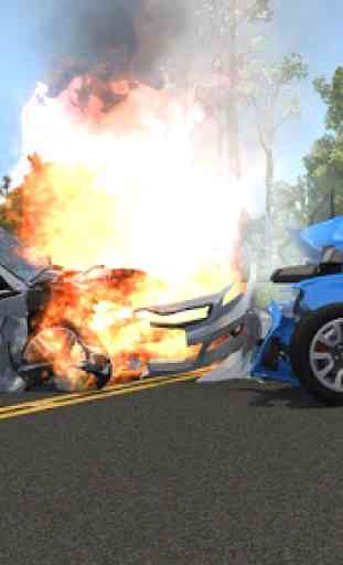 Car Explosion Engine Crash Car 4