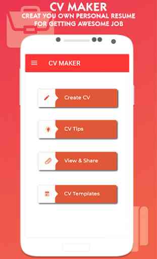 Cv Maker und erstellen Sie Ihren pdf-Lebenslauf 1