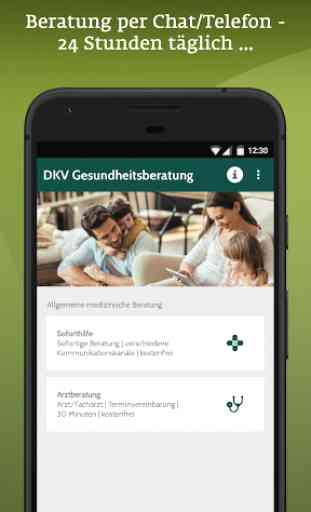 DKV Gesundheitsberatung App 2