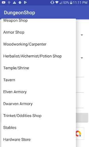 DungeonShop | Fantasy Roleplaying Shop Generator 2