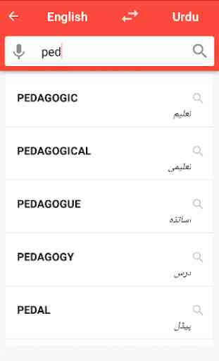 English To Urdu Dictionary 1