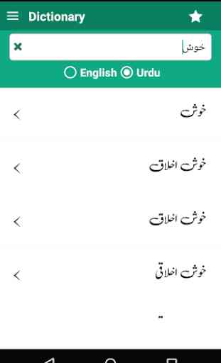 English Urdu Dictionary Offline Free + Roman 3