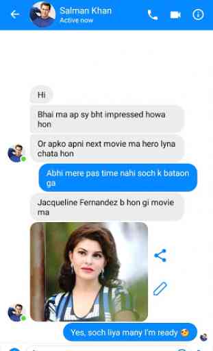 Fake Chat Conversation for messenger 3
