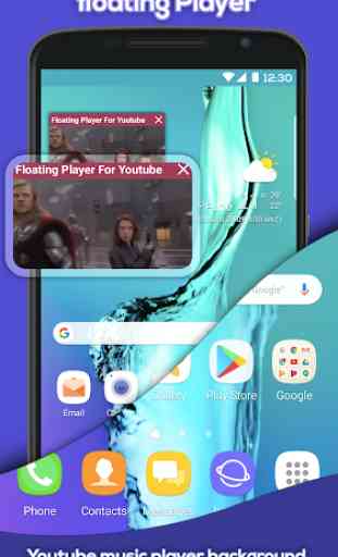 Floating Popup Free Music Player Für Youtube 1