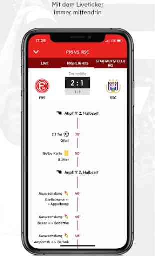 Fortuna Düsseldorf App 2
