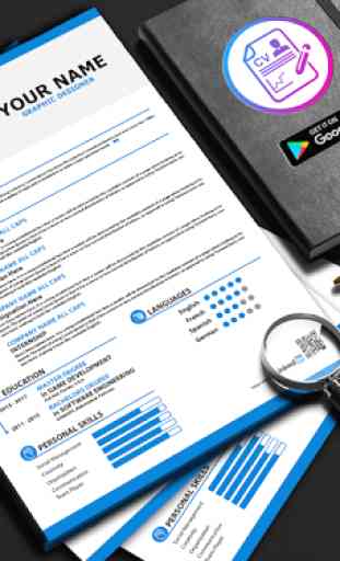 Free resume maker CV maker templates formats app 4
