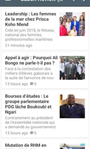 Gabon Newspapers 1