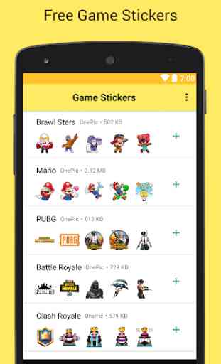 Game Stickers für WhatsApp - WAStickerApps 1