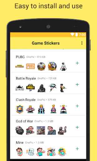 Game Stickers für WhatsApp - WAStickerApps 2