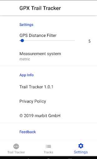 GPX Trail Tracker 3