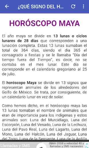 Horóscopo Maya 2018 2
