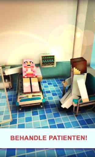 Hospital Craft: Medizinische & bauen Spiele 1