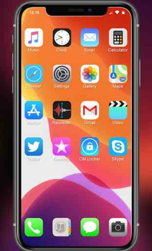 iLauncher iphone 11 max pro ios 13 Theme Wallpaper 1