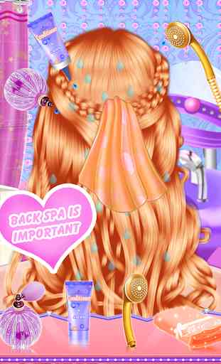 Mode Braid Frisuren Salon-Mädchen Spiele 1