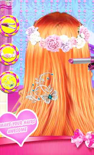Mode Braid Frisuren Salon-Mädchen Spiele 2