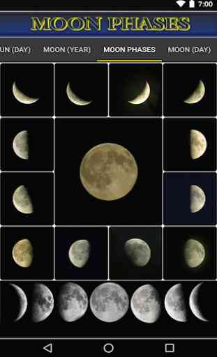 Mondphasen - Lunar Eclipse Kalender Widget 3