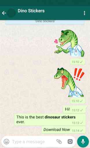 New WAStickerApps - Dinosaur Stickers For Chat 4