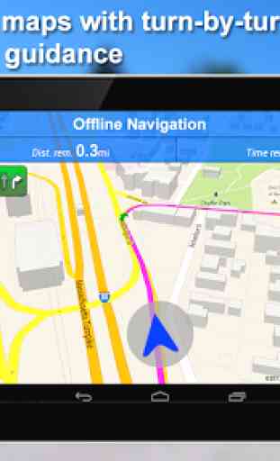 Offline Navigation Fahren & GPS Route Karten 3