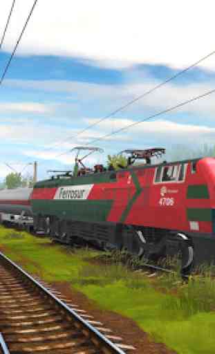 Oil Train Driving Games: Train Sim Games 3