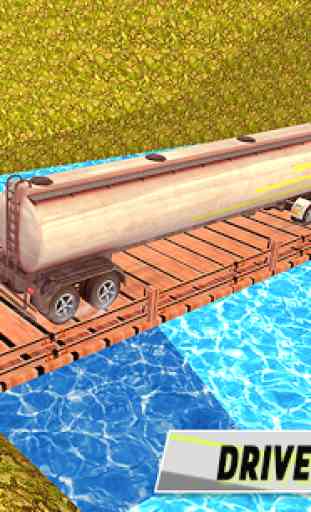 Öltanker sim - Offroad Transporter Fahrer 3