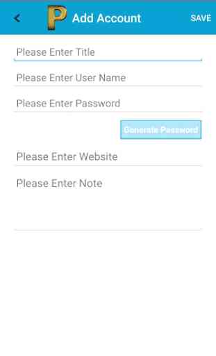 Passdiary Password Manager and Secure Wallet 3