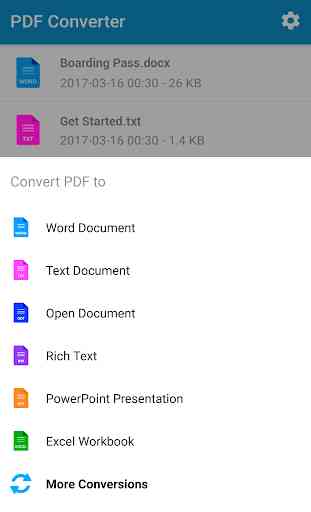 PDF Konverter (doc ppt xls txt word png jpg wps..) 2