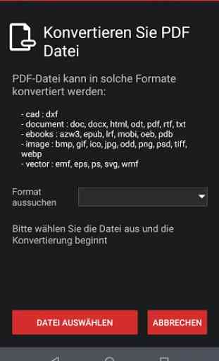 PDF-Konvertieren Werkzeug 3