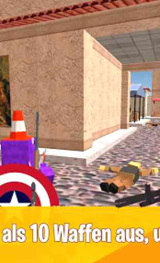 Pixel Battle Royale Spiele: FPS Shooter Deathmatch 4