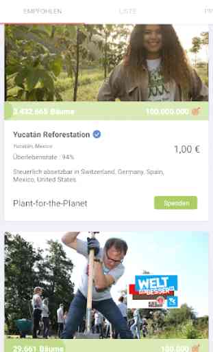 Plant-for-the-Planet – Trillion Tree Campaign 2