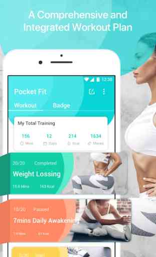 Pocket Workout Trainer - Easy Home Fitness & Train 2